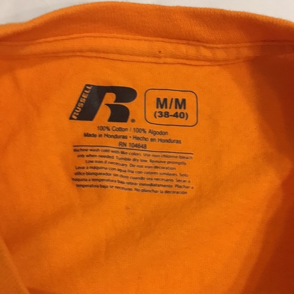 University of Tennessee t shirt by Russell - Picture 2 of 4